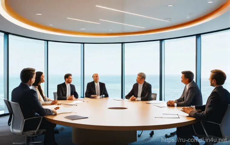 규제준수 업무와 관련된 중요 법률 - **Prompt:** "A sleek, powerful digital shield, emanating subtle, secure data patterns and lines of c...