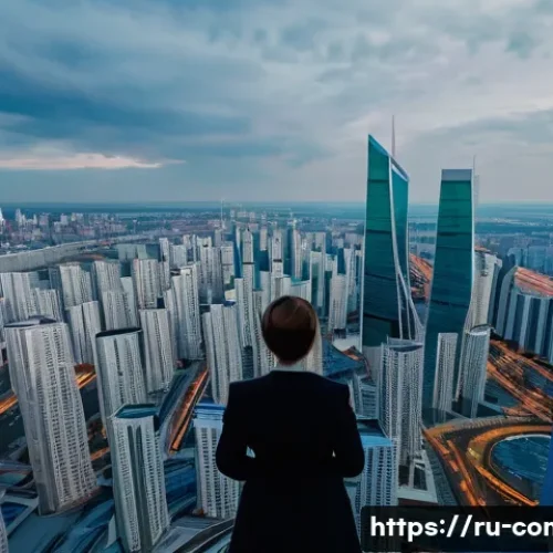 규제준수 실무에서의 법적 이슈 - A determined Russian business executive, a woman in her late 30s, is navigating a complex, labyrinth...